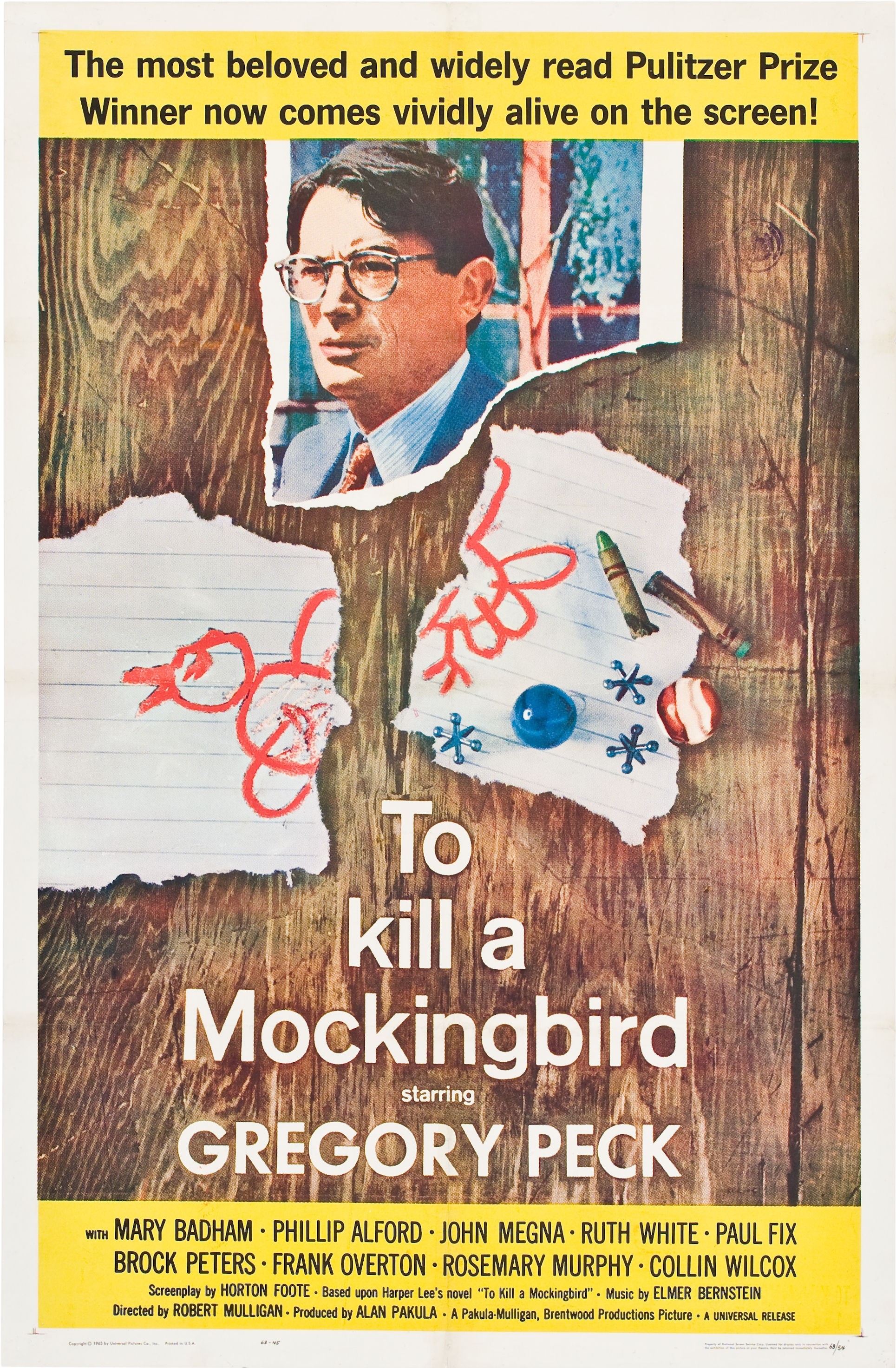 1962 To Kill A Mockingbird 1962 To Kill A Mockingbird