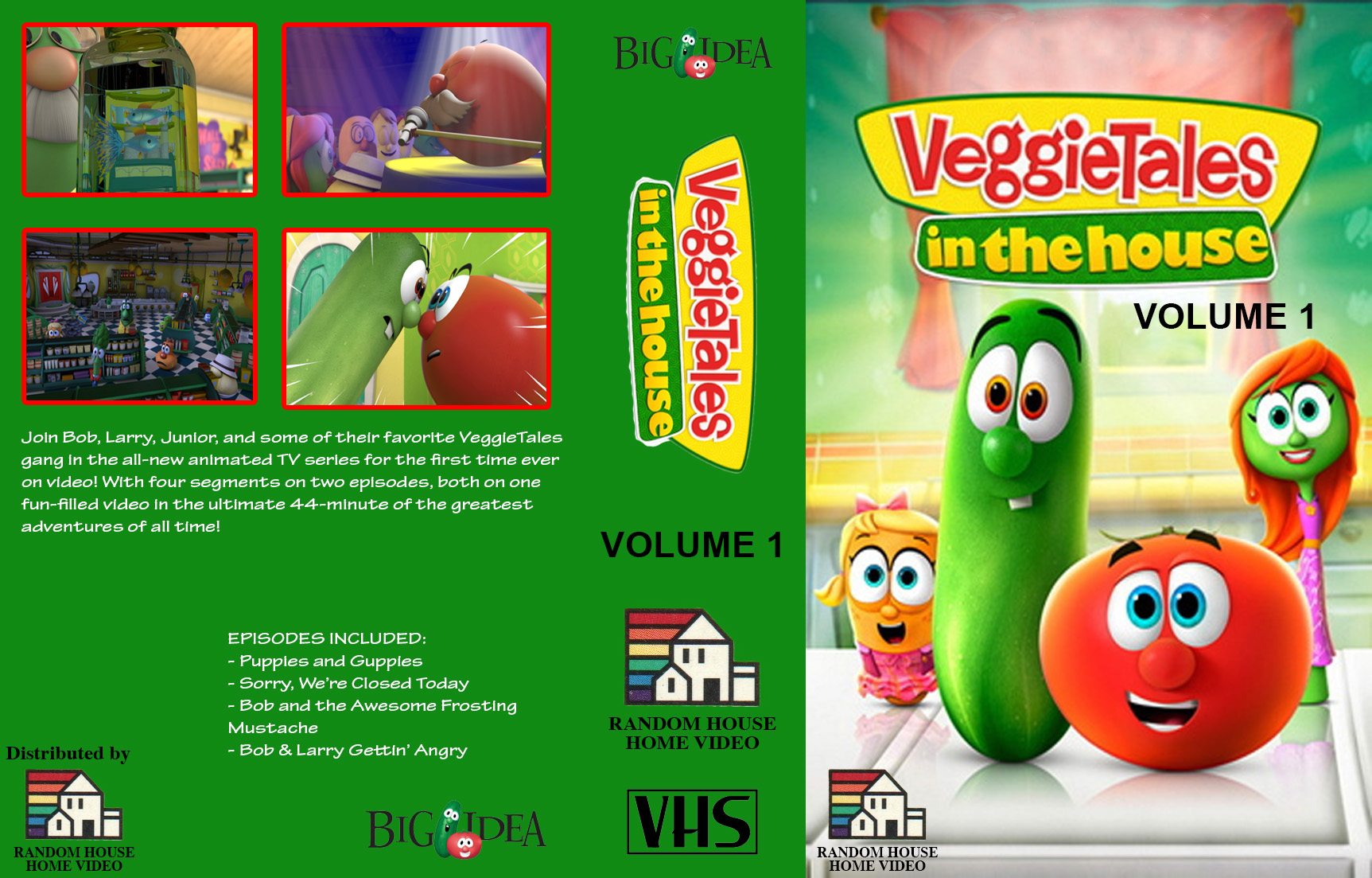 Opening To Veggietales In The House Vol 1 2016 Dvd Scratchpad Fandom Powered By Wikia