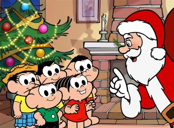Resultado de imagem para Turma da Monica- Linda Noite de Natal