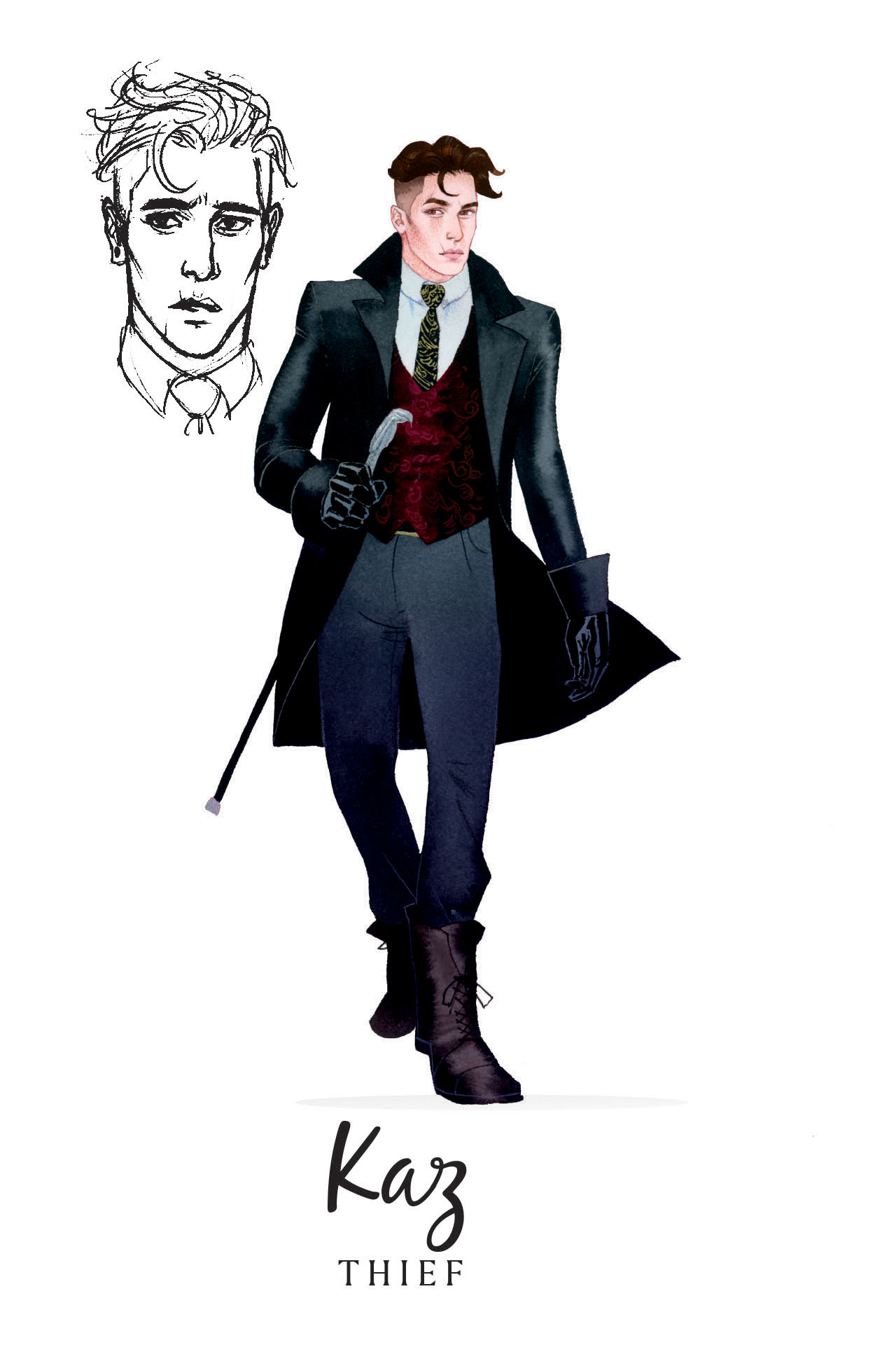 Resultado de imagen de kaz six of crows