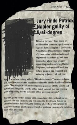 Patrick Napier Article