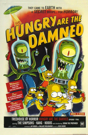 Image - Hungry are the damned poster.jpg | Simpsons Wiki | Fandom