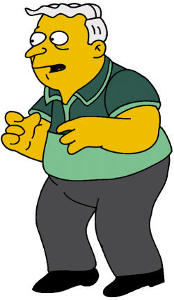 simpsons larry the looter simpsons larry the looter