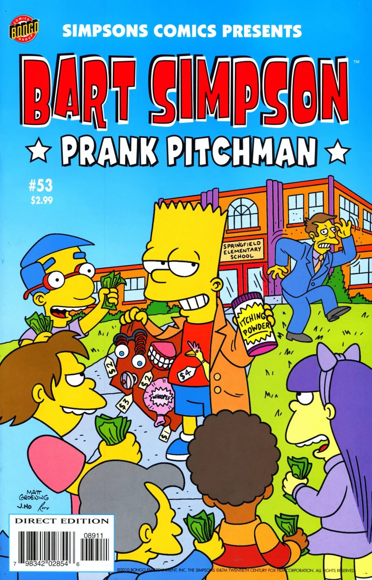 Bart Simpson Comics 53 Simpsons Wiki Fandom Powered By