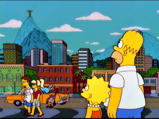 Image result for the simpsons brazil