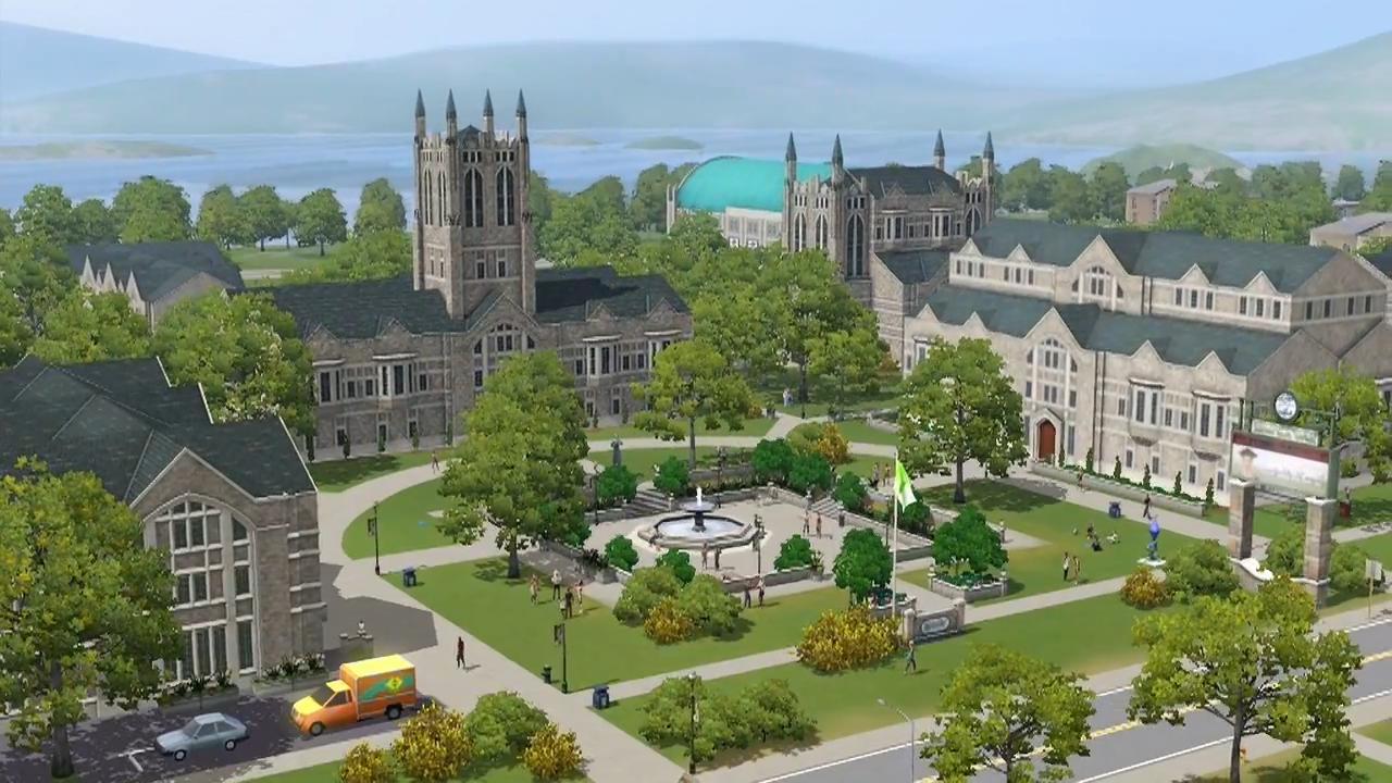 Sims 3 university freebies