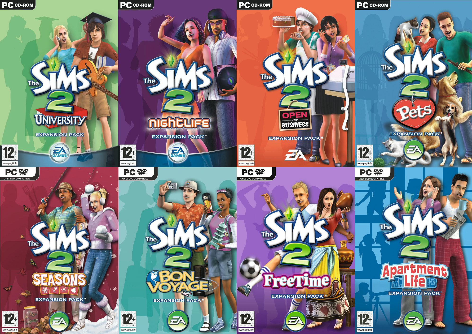 What Are The Best Sims 2 Expansion Packs