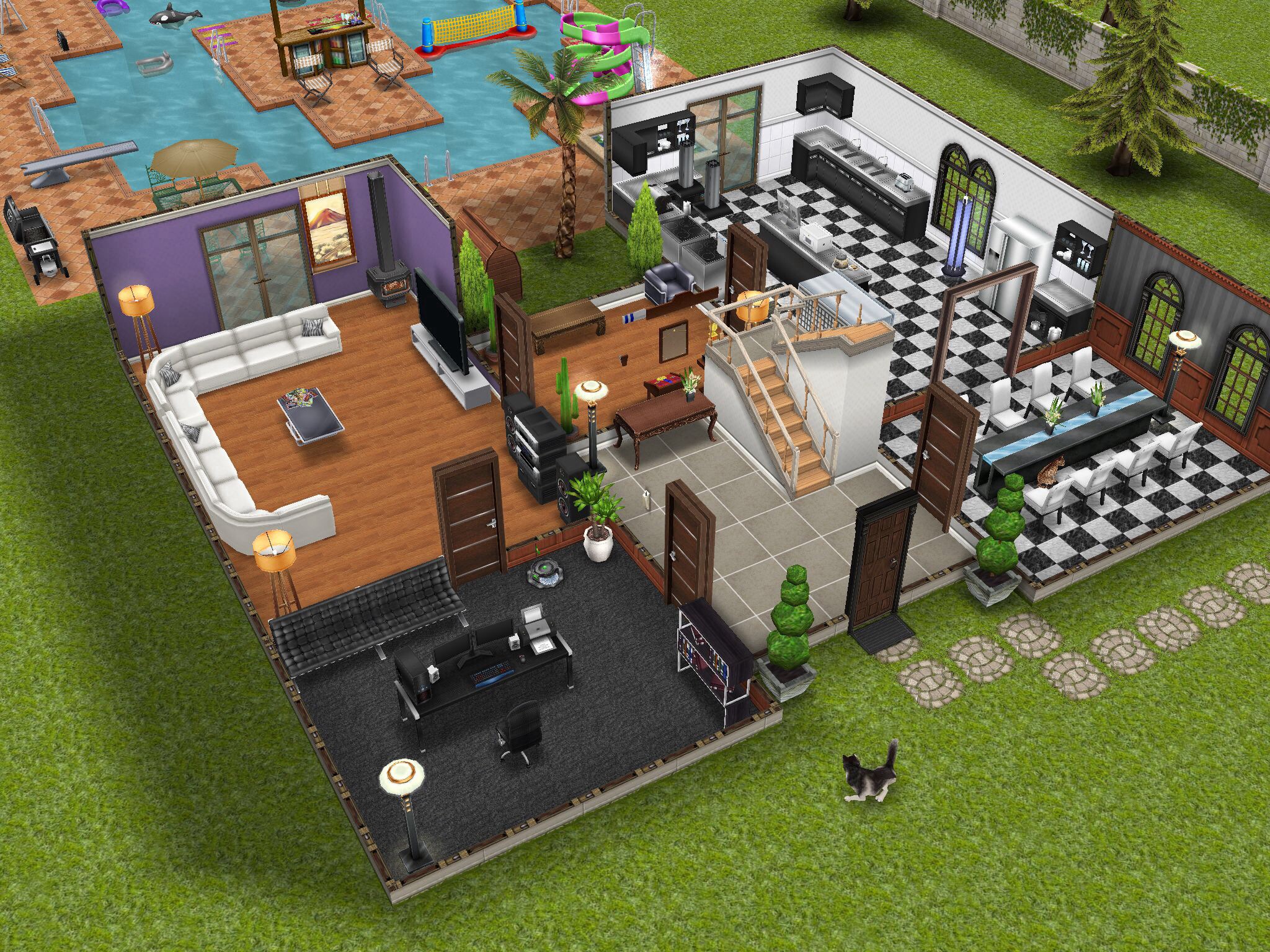 the sims freeplay houses the sims freeplay houses