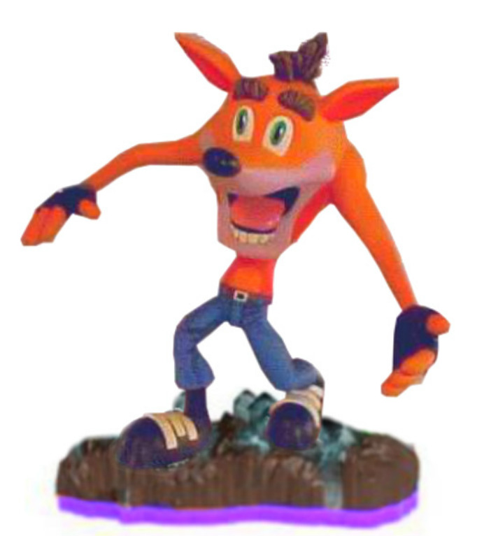 skylanders crash bandicoot figure