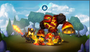 skylanders fire characters