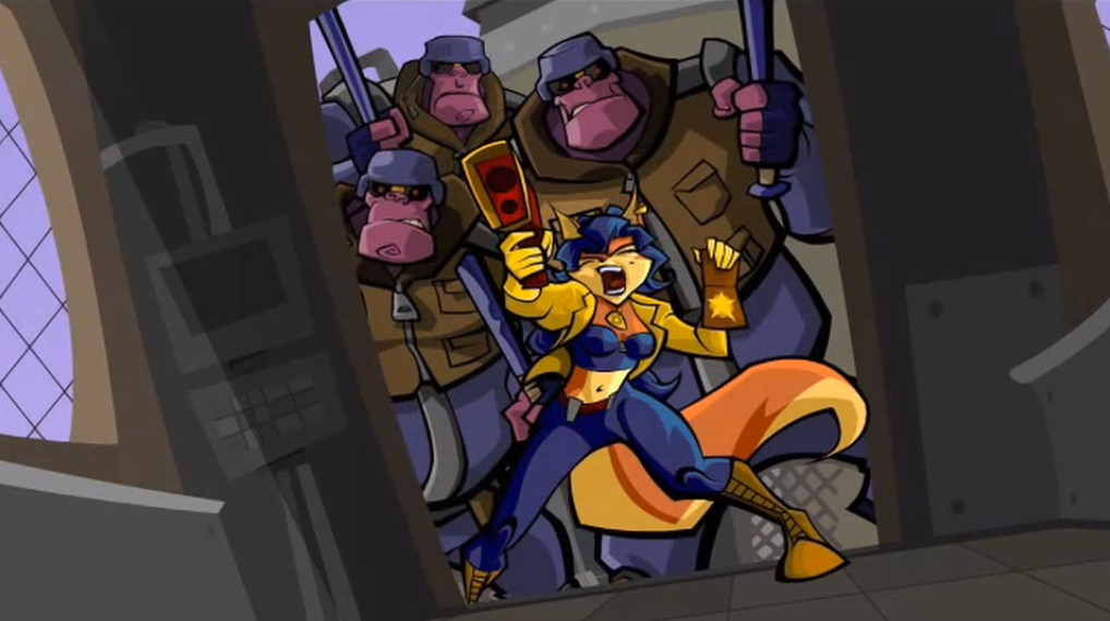 Image Carmelita And Security Png Sly Cooper Wiki