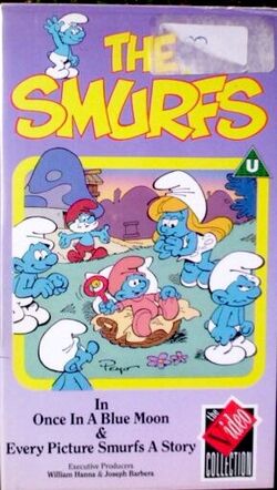 SmurfsOnceInABlueMoonVHScover