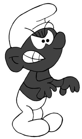 Image - Black Smurf (Glovey Story).jpg | Smurfs Fanon Wiki | Fandom powered by Wikia