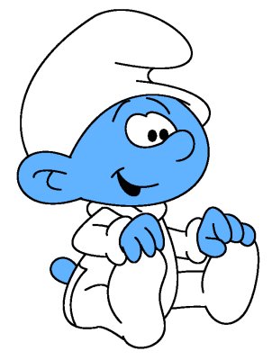 Výsledek obrázku pro baby smurf