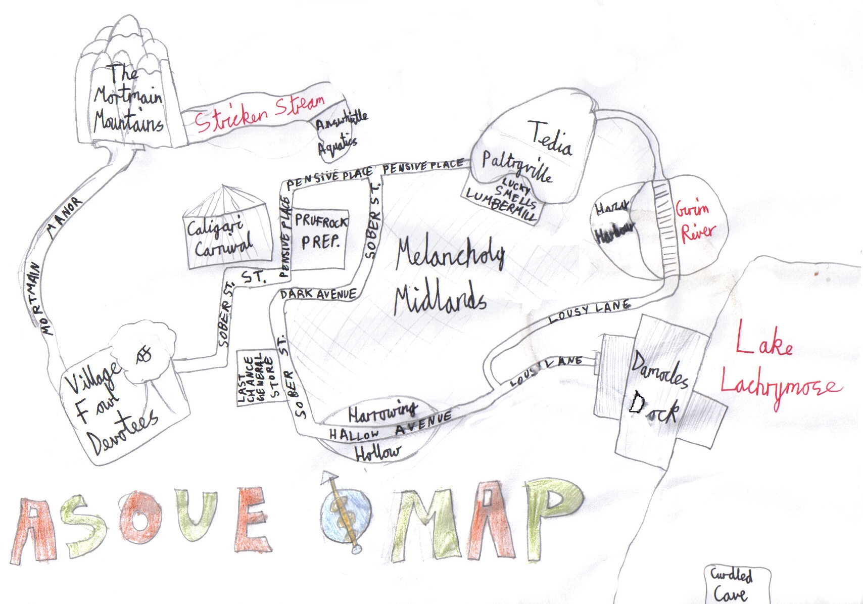 image asoue map jpg lemony snicket wiki fandom map series