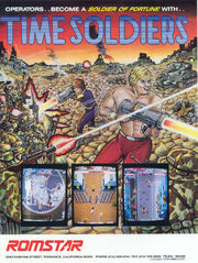 Time Soldiers arcade flyer