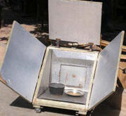 Box cooker in Mali