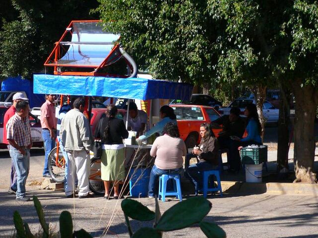 File:First day of operation- Solar taco stand in Oaxaca, Mex.jpg