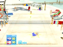 Coconut Beach Sega Tennis