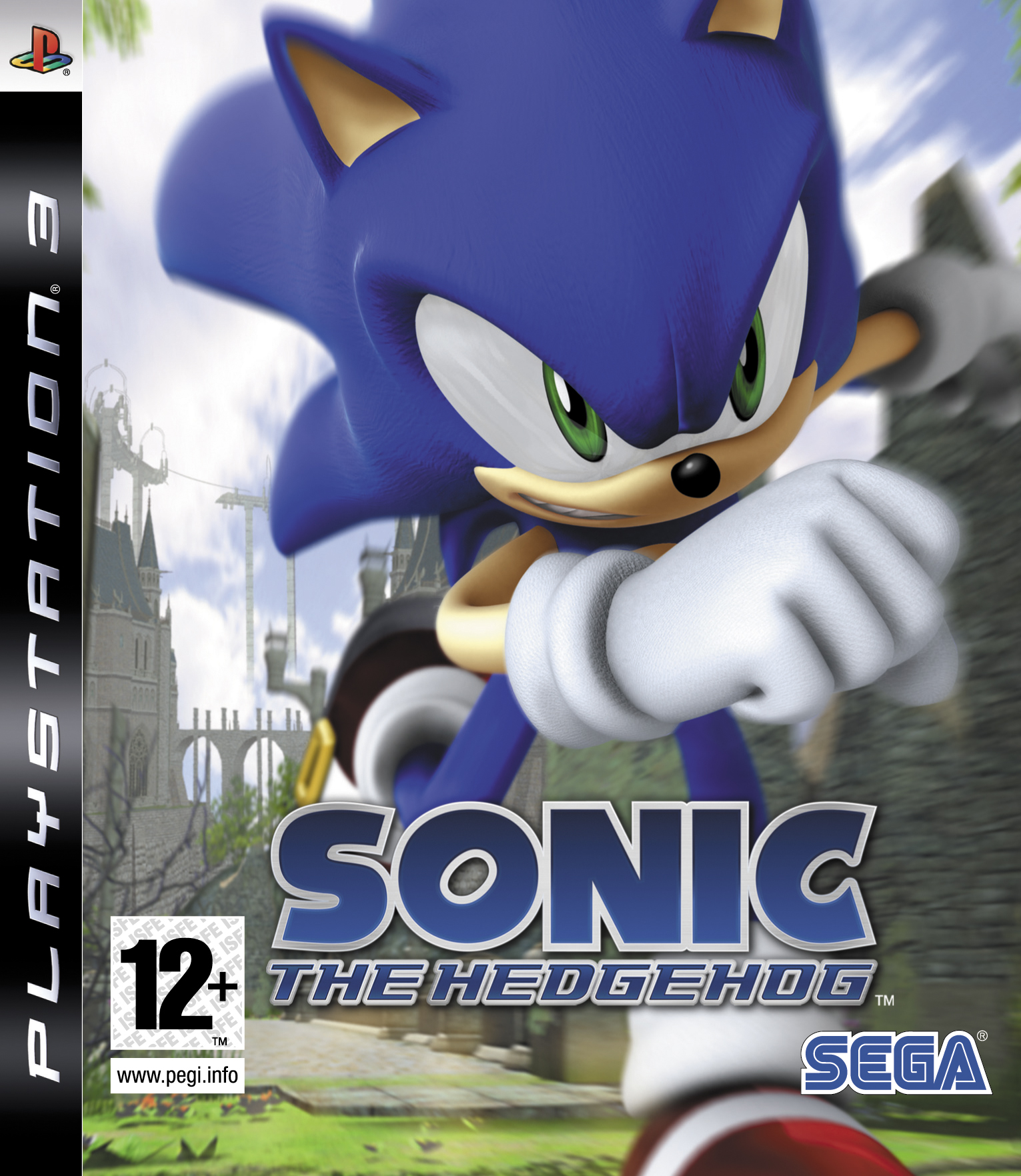 Image Sonic The Hedgehog (2006) Box Artwork Ps3 Euro Front (1