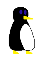 Penguin man