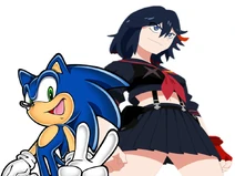 Sonic and Ryuko (4)