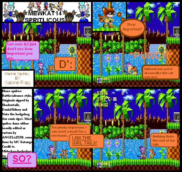 SpritalicousMewkat14MarineisUBERimportantBlazeSidekick