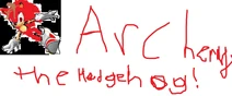 Archery the Hedgehog.jpg (126 KB) Archery the Hedgehog