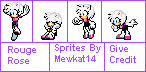 Rouge Rose Sprites by Mewkat14