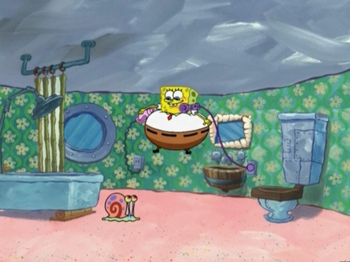 Sponge who could fly