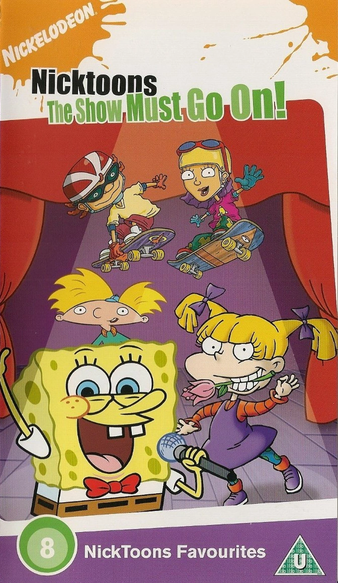Nicktoons The Show Must Go On! (VHS) Encyclopedia SpongeBobia