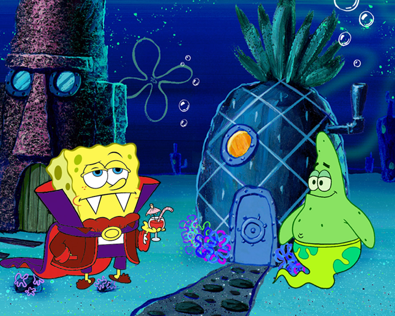 Image Spongebob Halloween Costumes Wallpaper Desktop Background