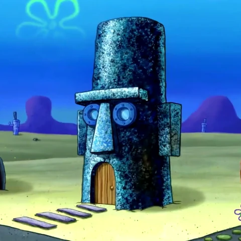 Image - Squidward's House in Sponge Out of Water.png ...