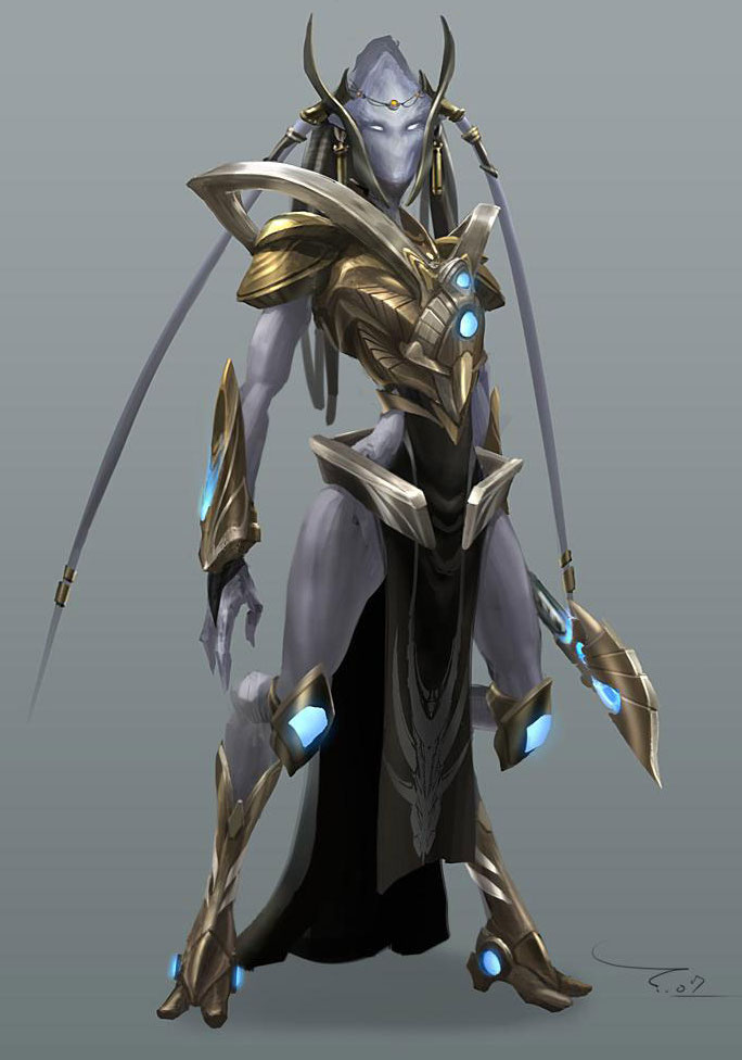 personnage Protoss Wizard