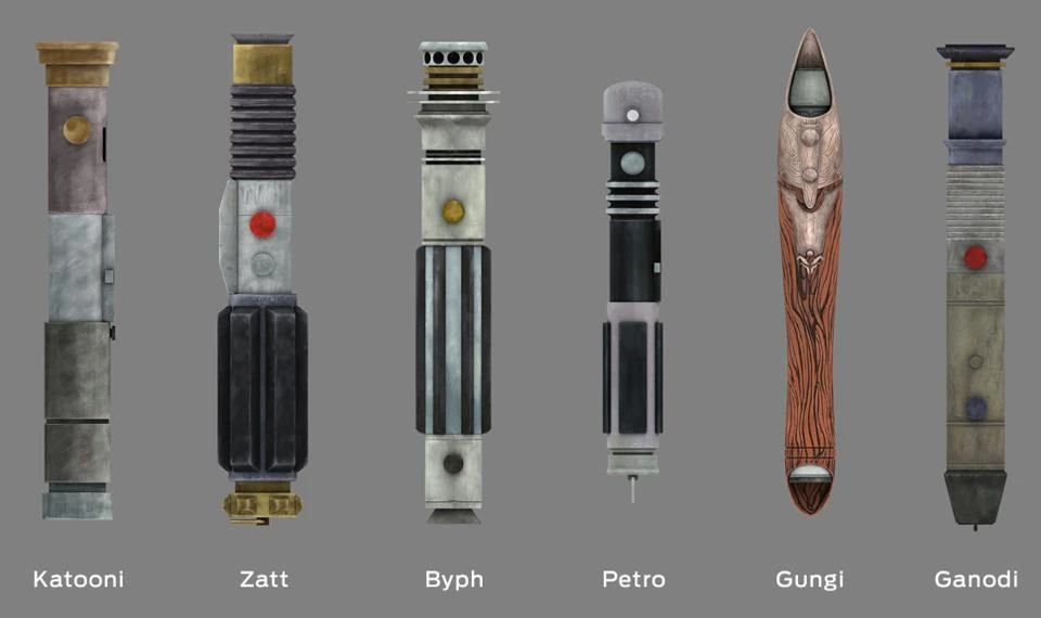 Image YoungJediLightsabers.jpg Wookieepedia Fandom powered by Wikia