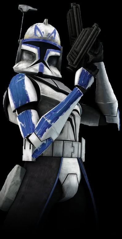 how to draw a clone trooper captain rex