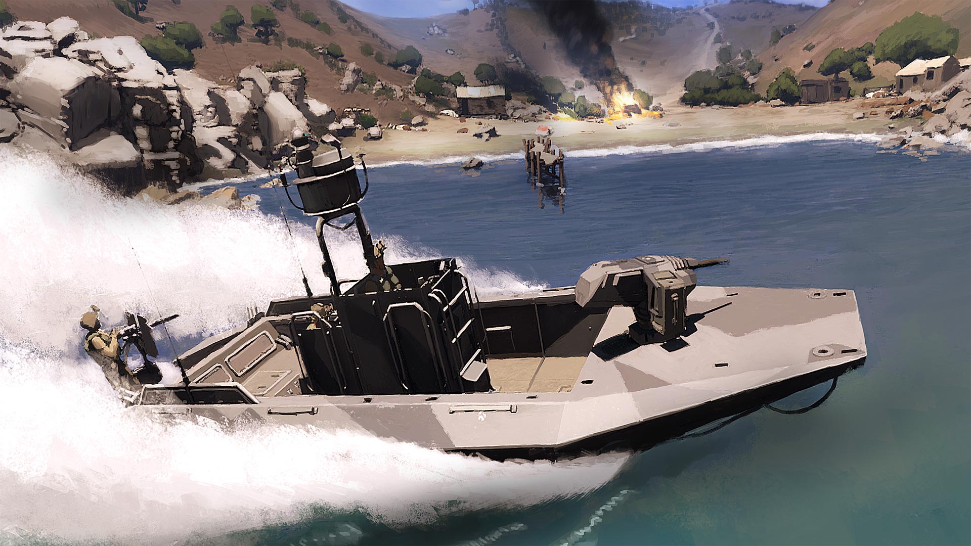 Arma 3 - Speedboat | Steam Trading Cards Wiki | FANDOM powered by Wikia1920 x 1080