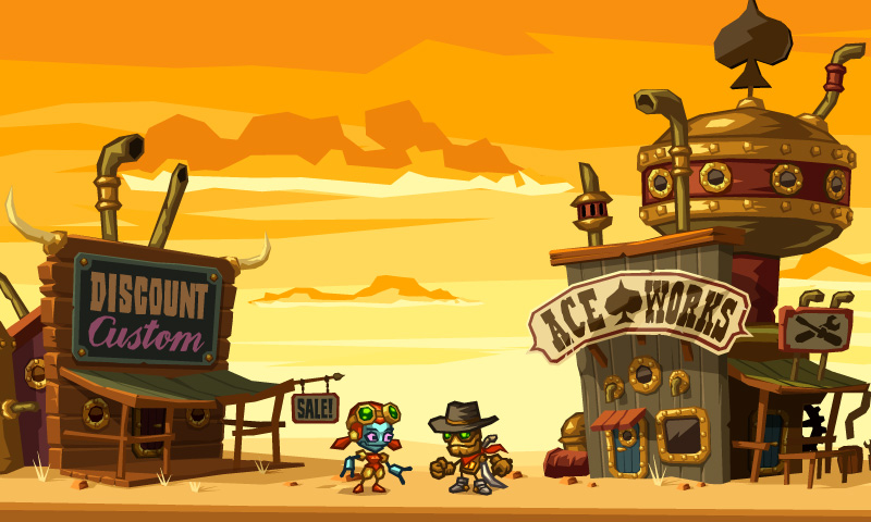 steamworld dig 2 rosie