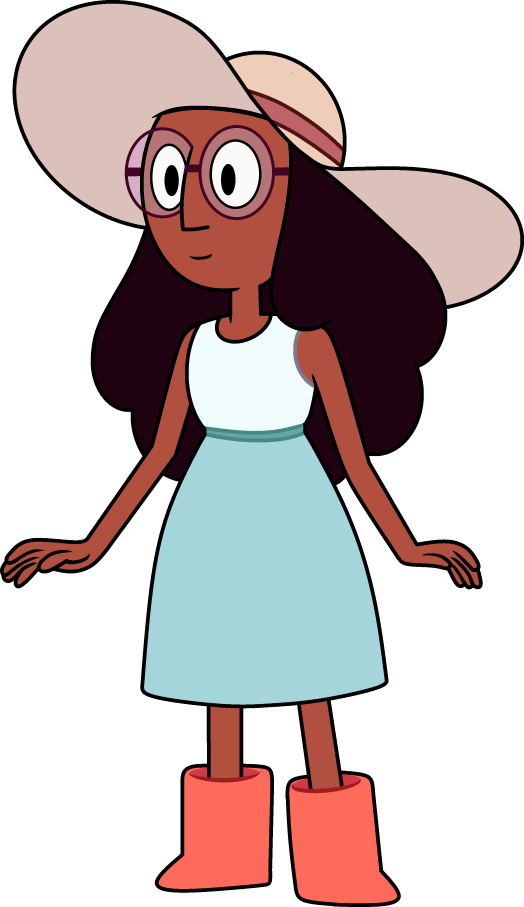 And after how gosh darn cute Connie looks in her sunhat in Steven Universe ...