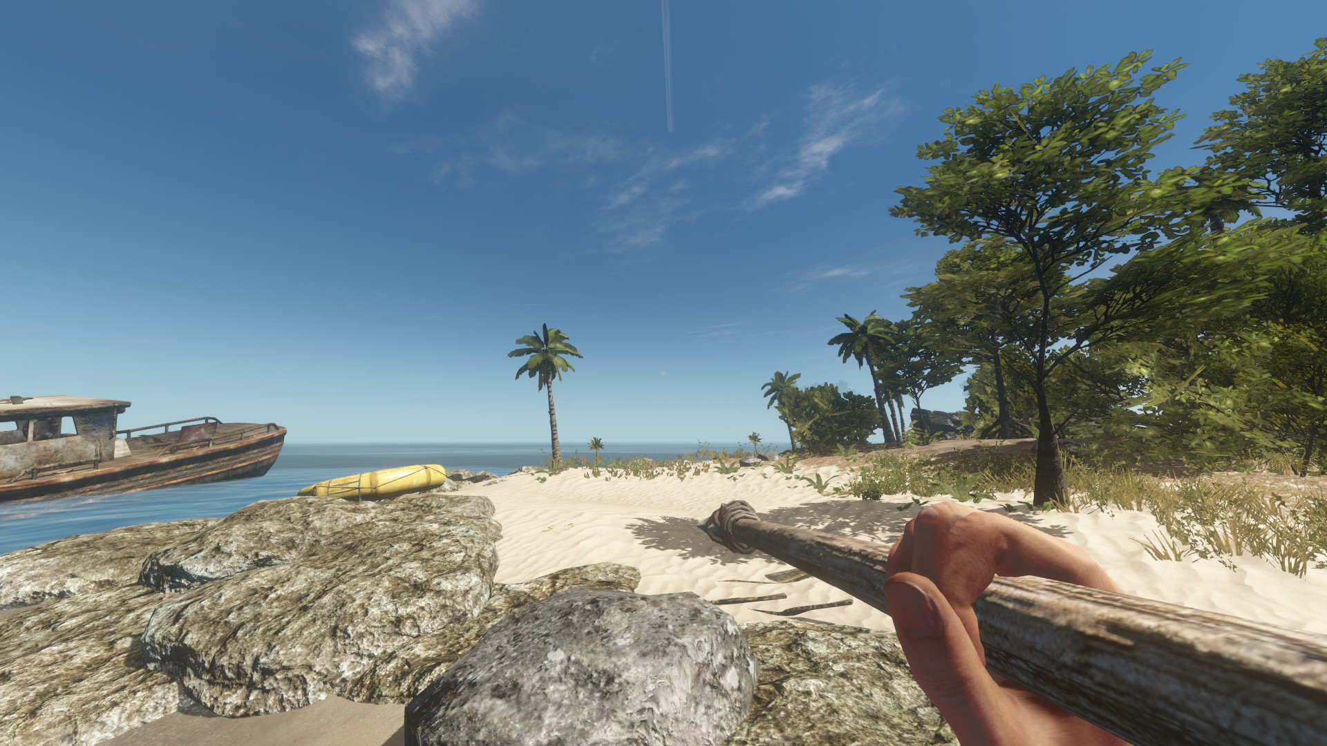 Survive on a desert island this October.
