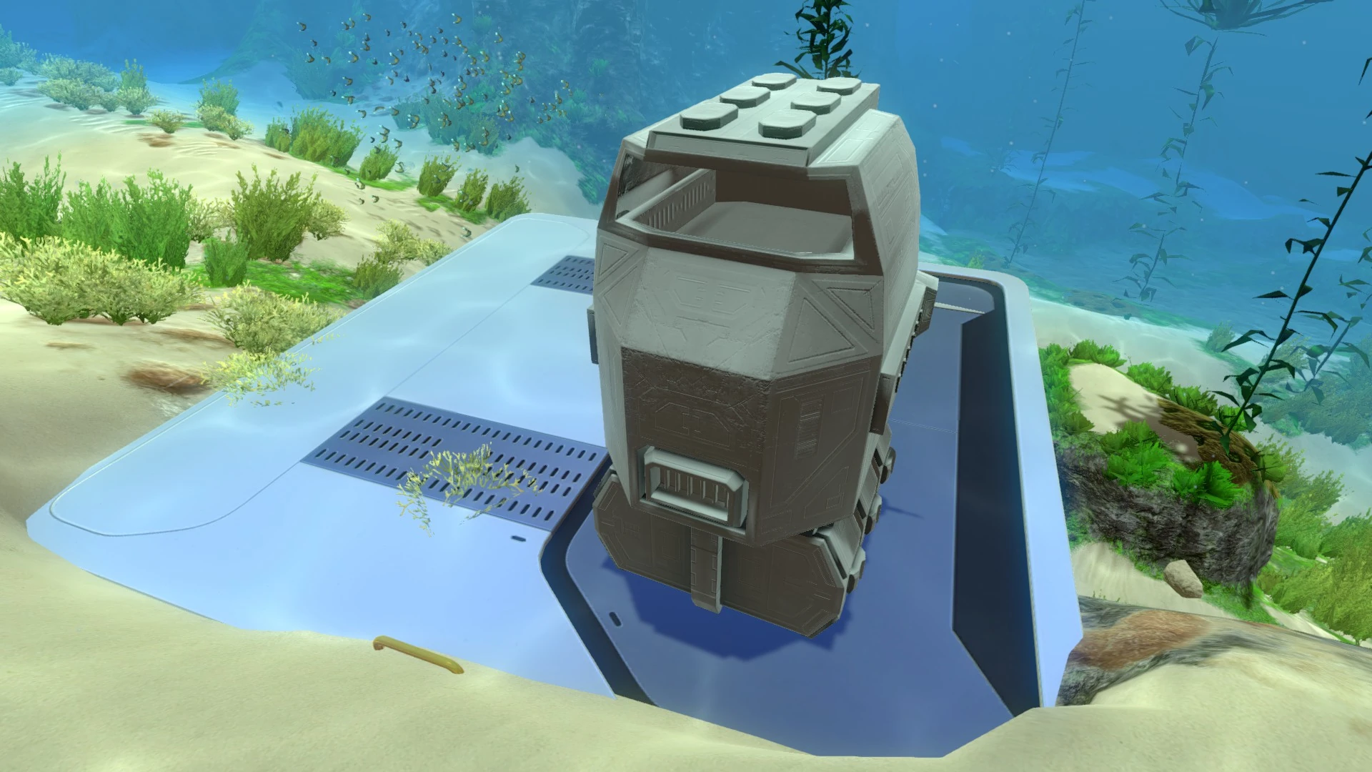 Setting up a base with power at the heat signature signal r/subnautica