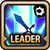 Leader Skill Attack Power (Mid) Light Icon