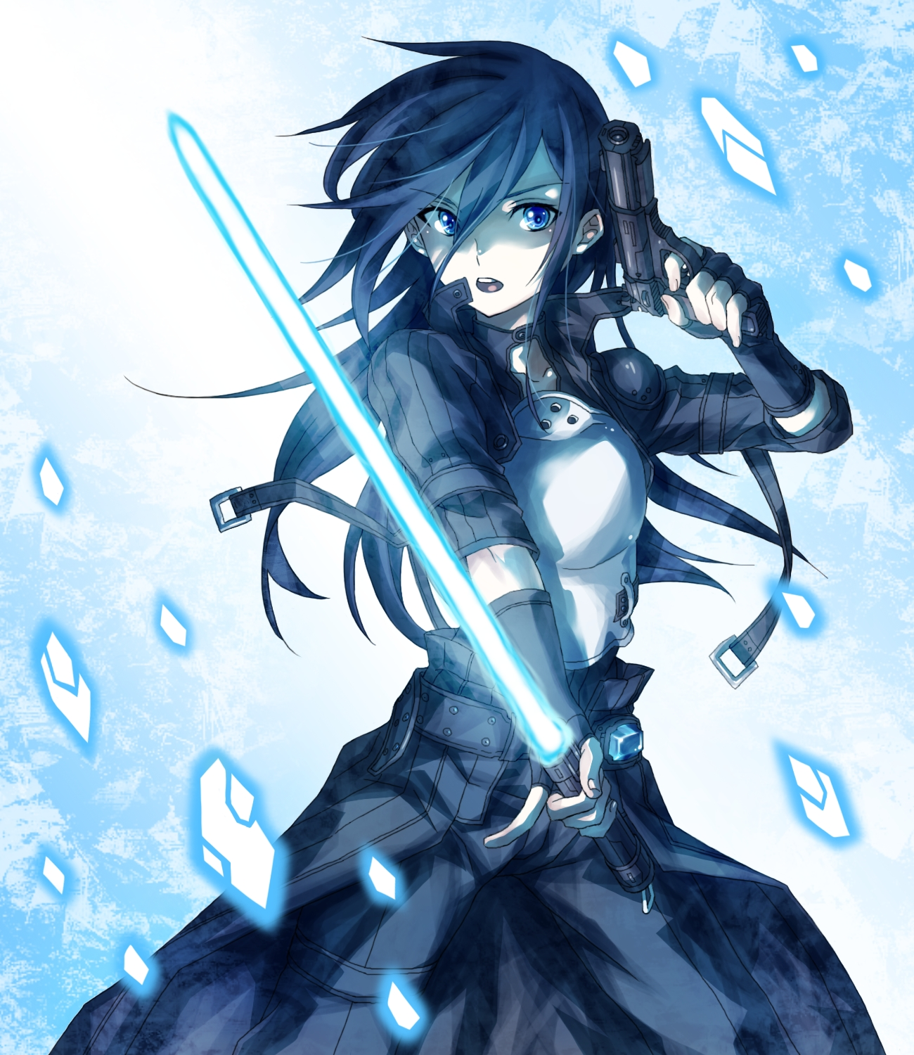 Sword Art Online Gun Gale Online Kirito Image - Kirito (GunGameOnline form).png | Sword Art Online Wiki