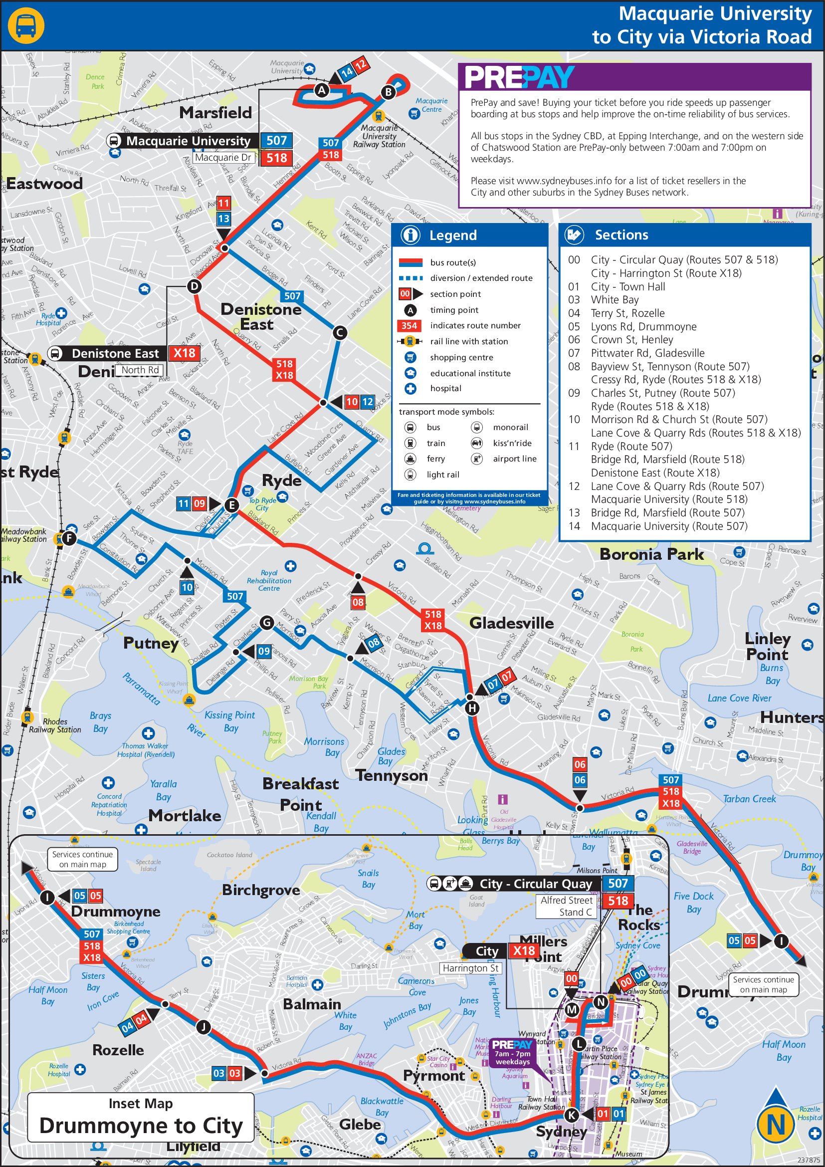 Image - 507-518 map.jpg | Sydney Buses Wiki | Fandom powered by Wikia