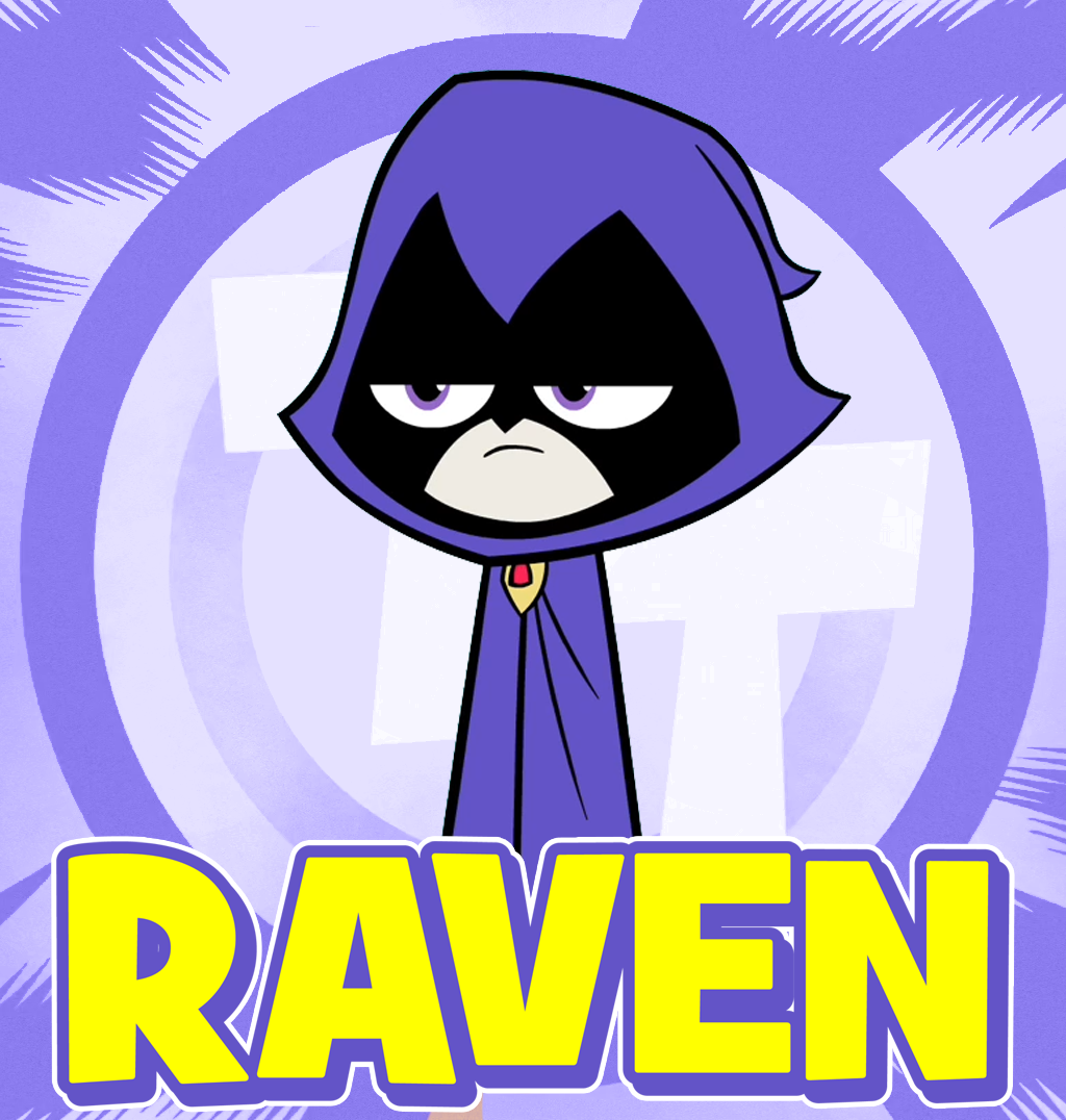 Image - Raven Character Card.png | Teen Titans Go! Wiki | Fandom ...