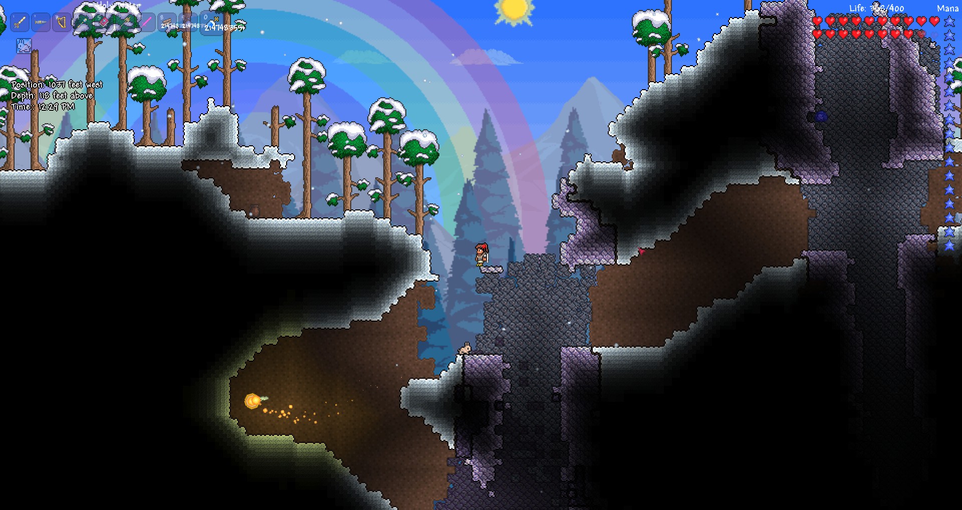 Image - Terraria overlapping snow hallow corruption biomes.jpg ...