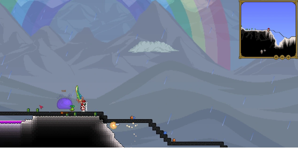 Rainbow Slime Terraria Wiki FANDOM powered by Wikia