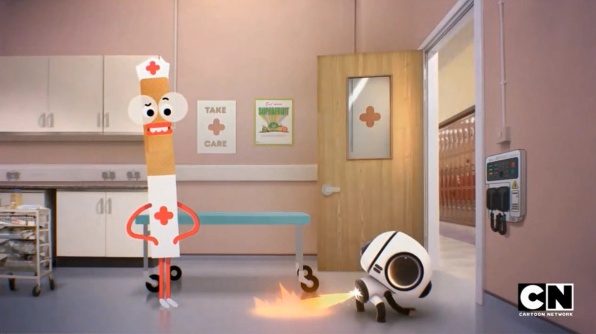 Image SchoolNurse300xBobert.PNG The Amazing World of Gumball Wiki
