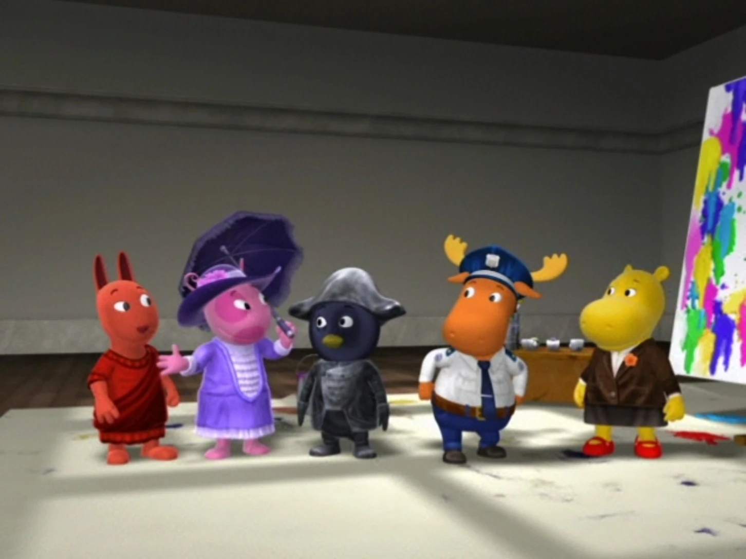 Image - Who Goes There Cast.jpg | The Backyardigans Wiki | Fandom