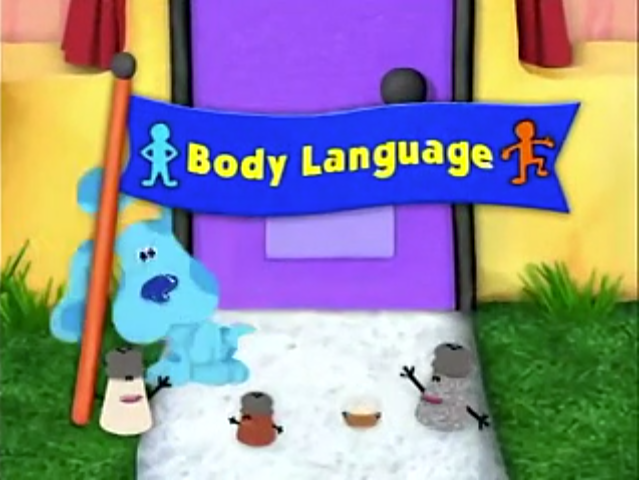 Body Language | Blue's Clues Wiki | Fandom powered by Wikia